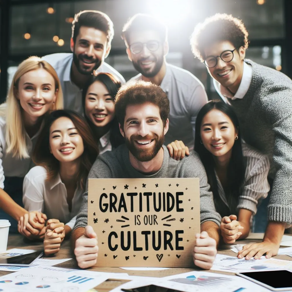 how to create a culture of gratitude in the workplace