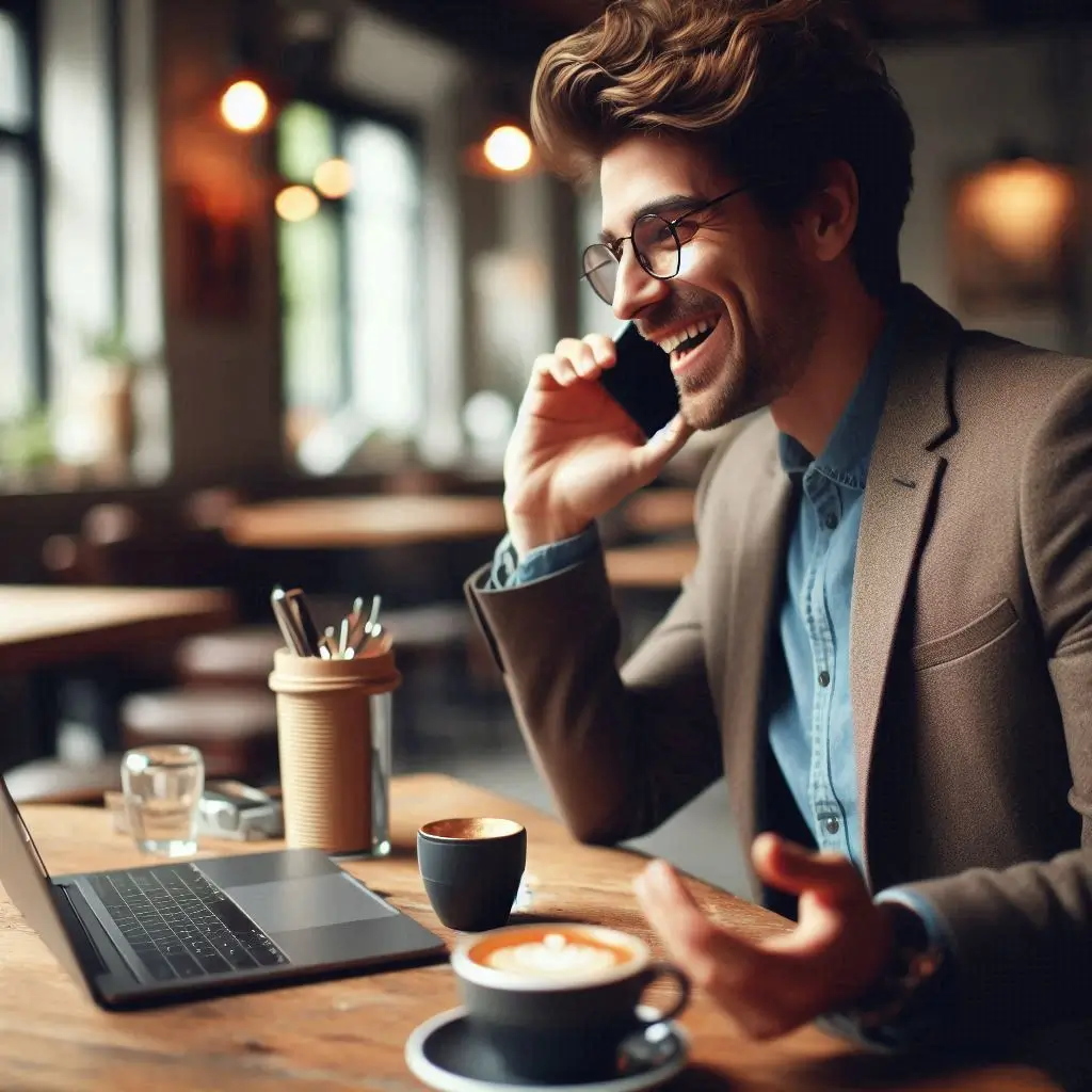 Small business owner build business relationships that actually matter by having honest, helpful conversations with potential partners.